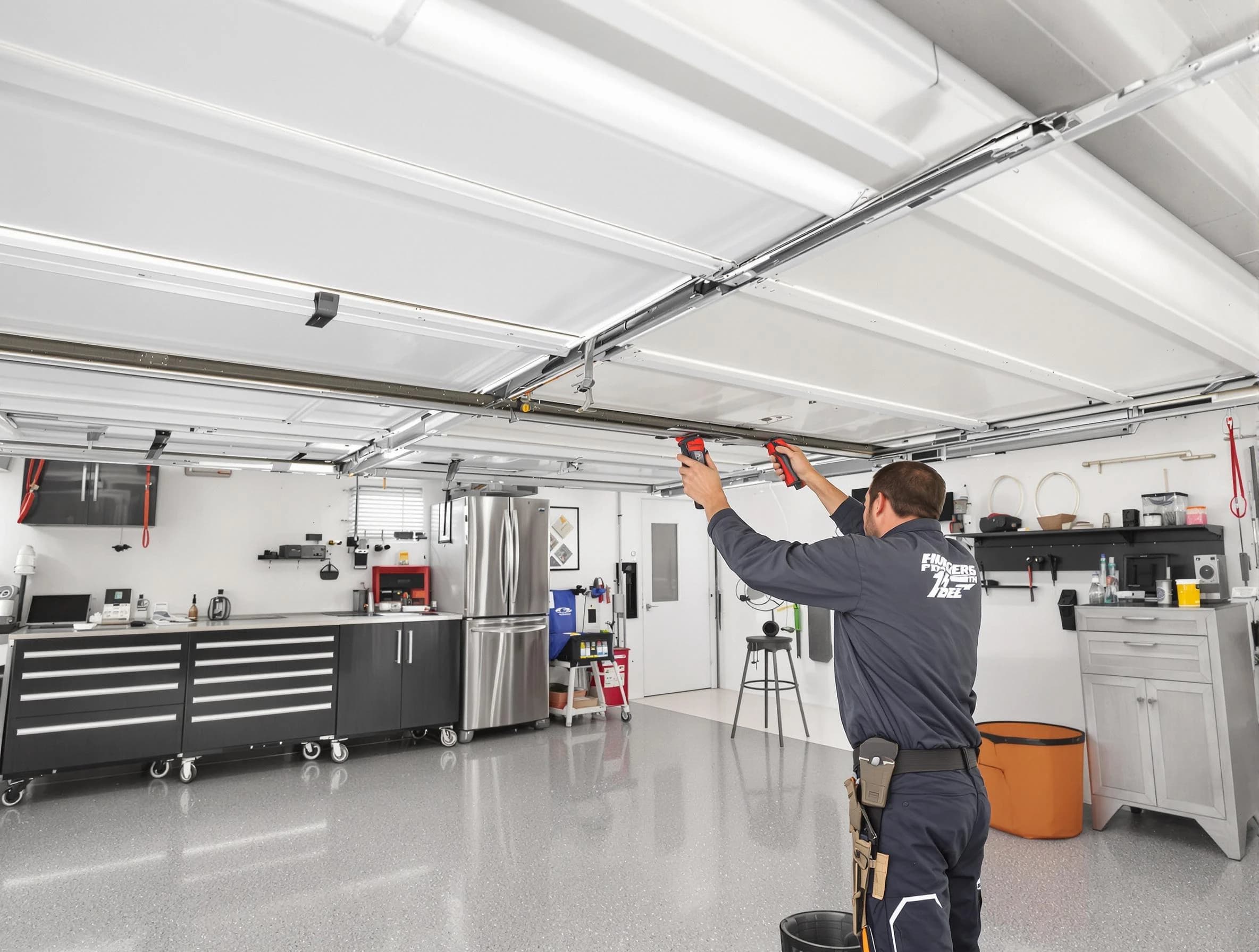 Overhead garage door repair service by East Basin Garage Door Repair in East Basin