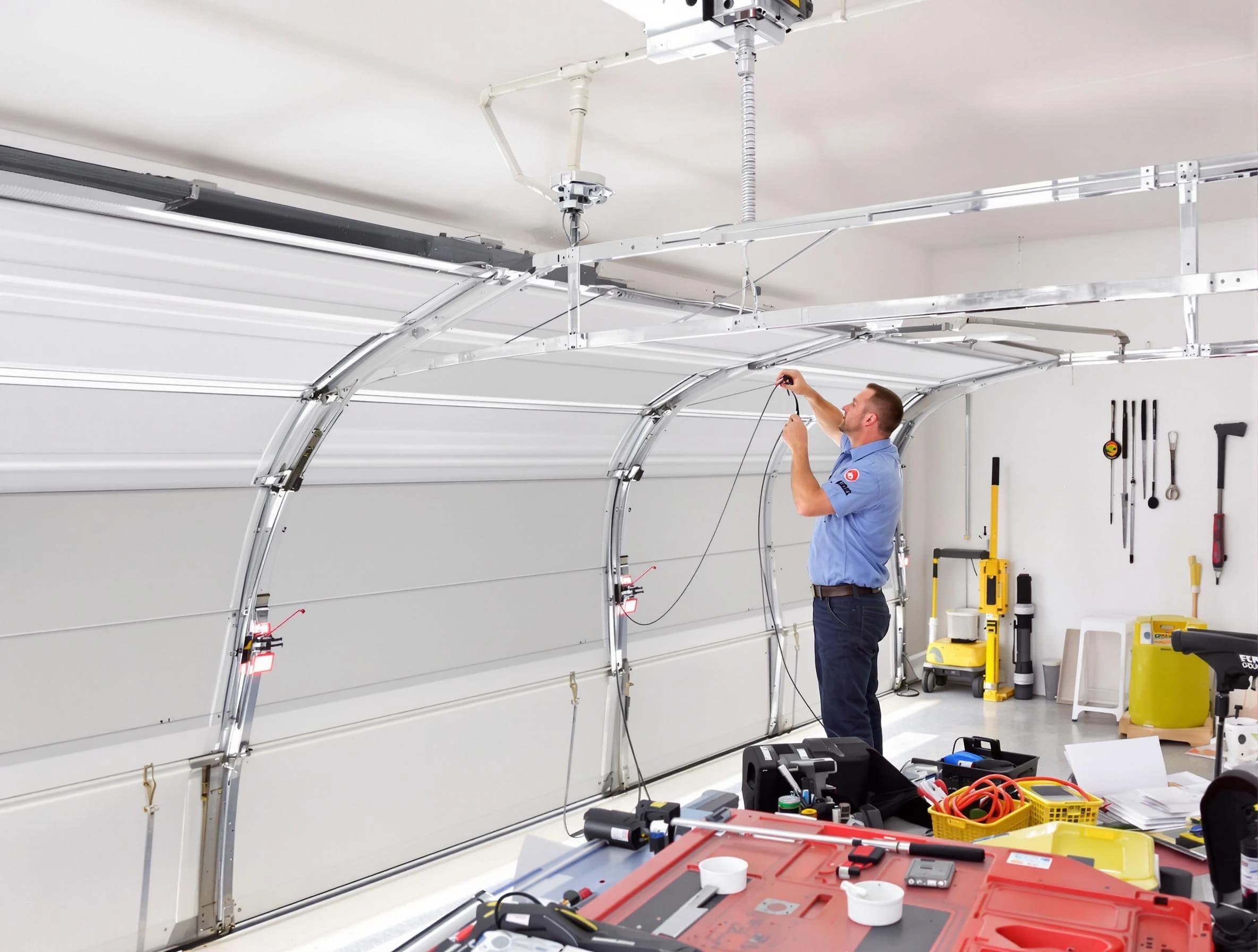 Garage door cable repair service by East Basin Garage Door Repair in East Basin