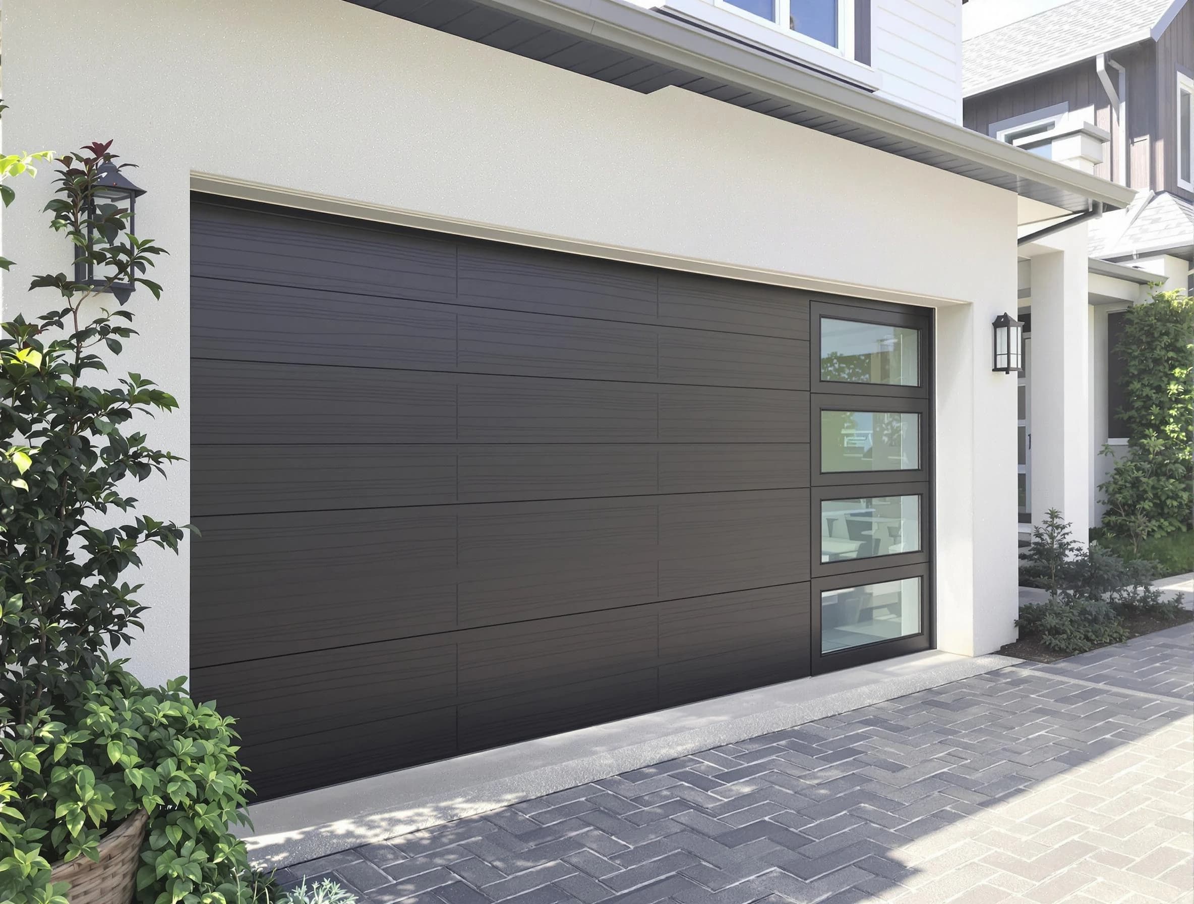 Custom garage door installation by East Basin Garage Door Repair in East Basin