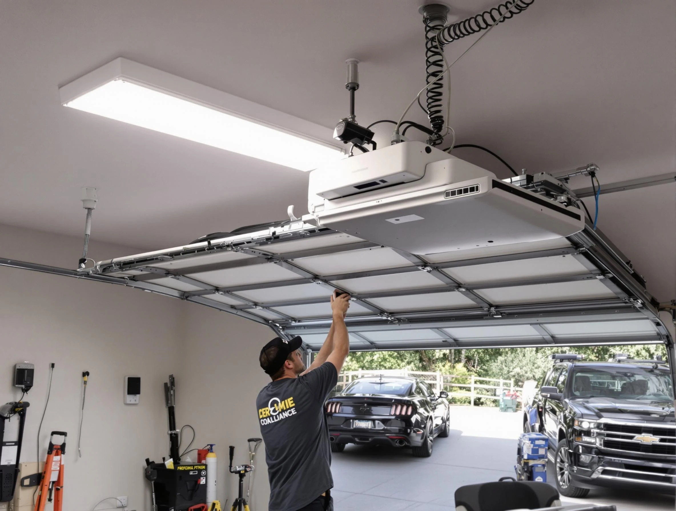 Garage Door Opener Installation in East Basin