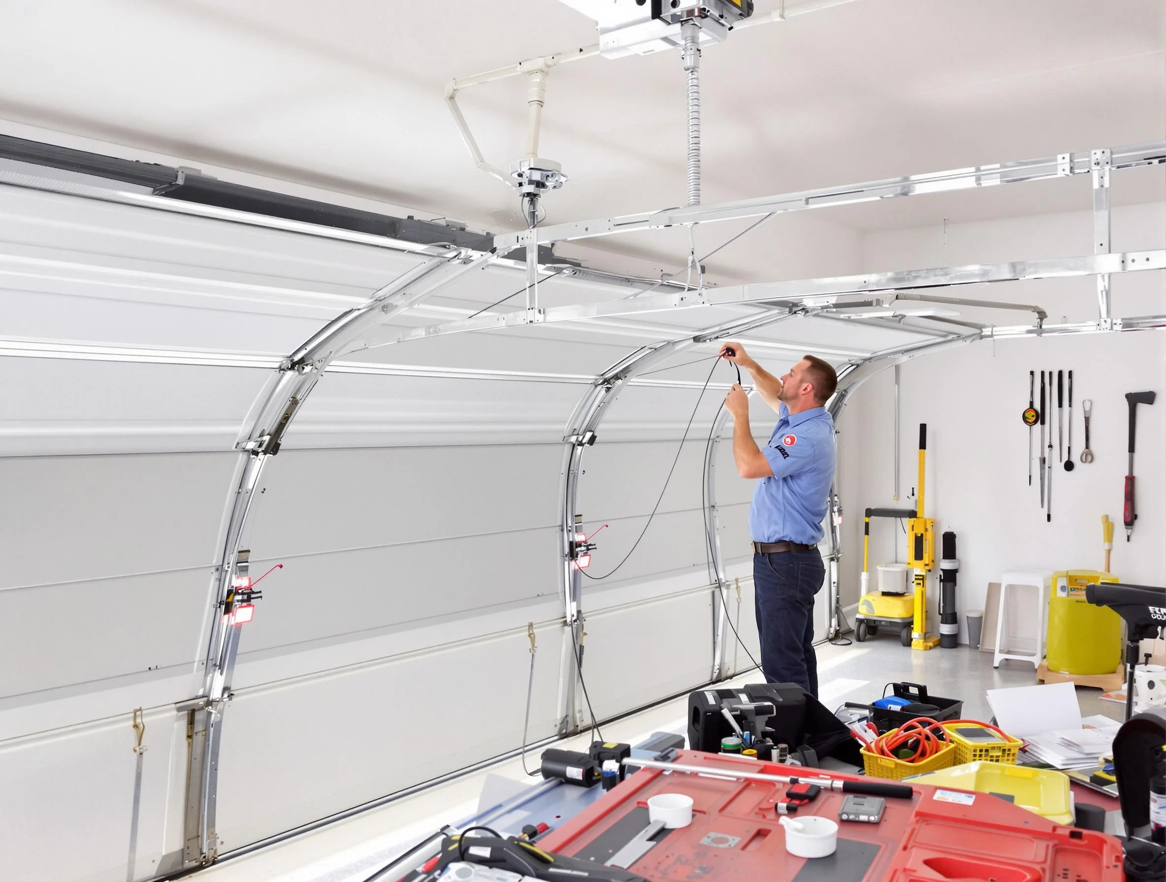 Garage door cable repair service by East Basin Garage Door Repair in East Basin