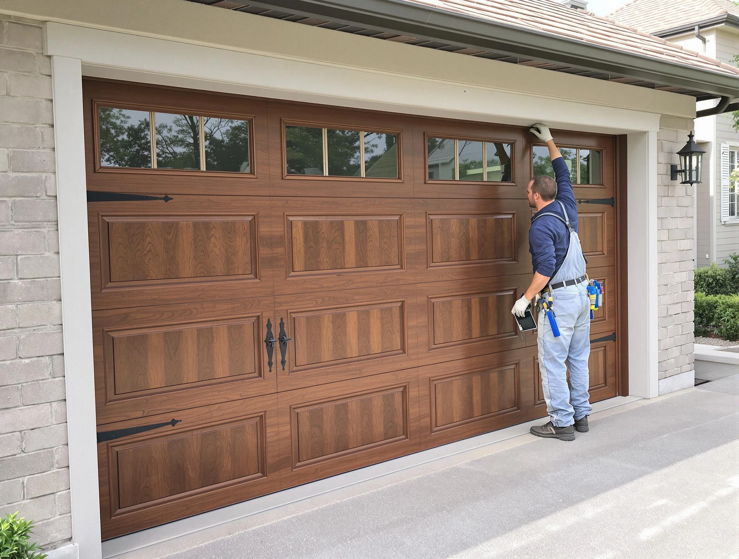 Custom garage door showcase by East Basin Garage Door Repair in East Basin
