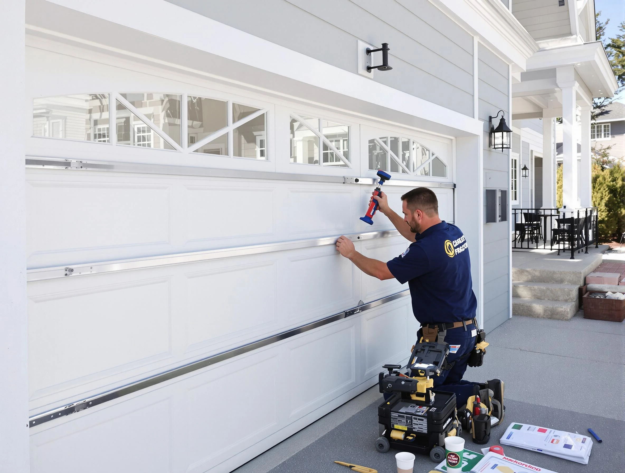 Professional garage door installation by East Basin Garage Door Repair in East Basin