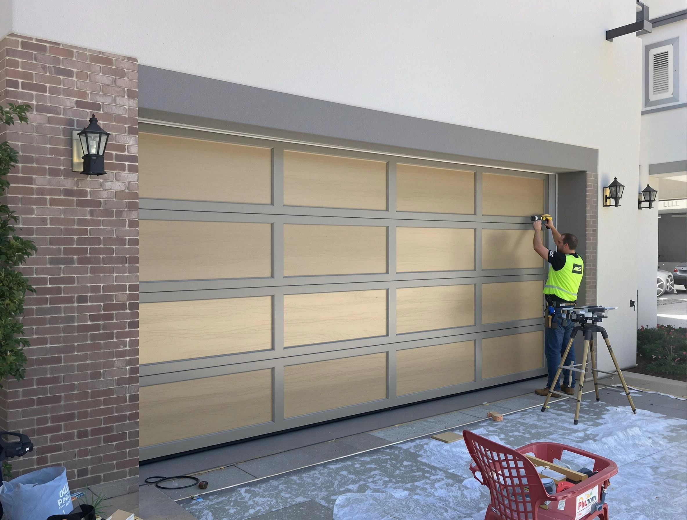 Garage door replacement service by East Basin Garage Door Repair in East Basin